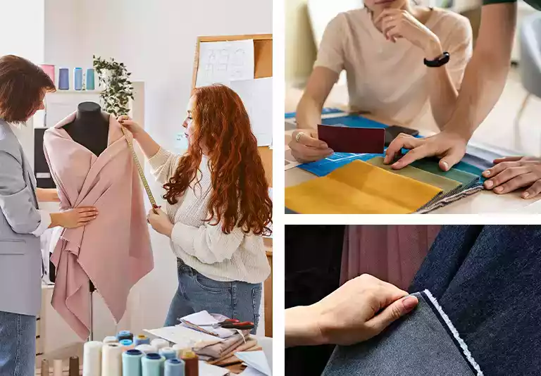 Ethical Fashion Sourcing, Find quality textile manufacturers, Sourcing team discussion